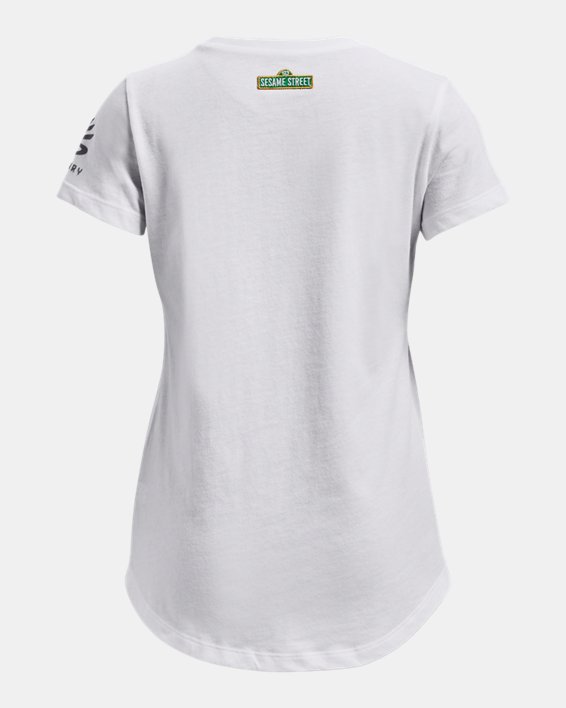 Girls' Curry Sesame Lantern Short Sleeve T-Shirt, White, pdpMainDesktop image number 1